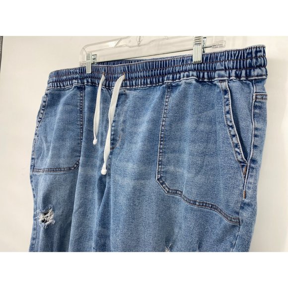 Lane Bryant Womens Drestroyed Mid-Rise Boyfriend Jean Size 22 Signature Fit - Picture 8 of 15